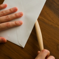 スタジオユタカ 木のペーパーナイフ